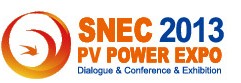 SNEC第七屆(2013)國際太陽能產業及光伏工程(上海)展覽會暨論壇
